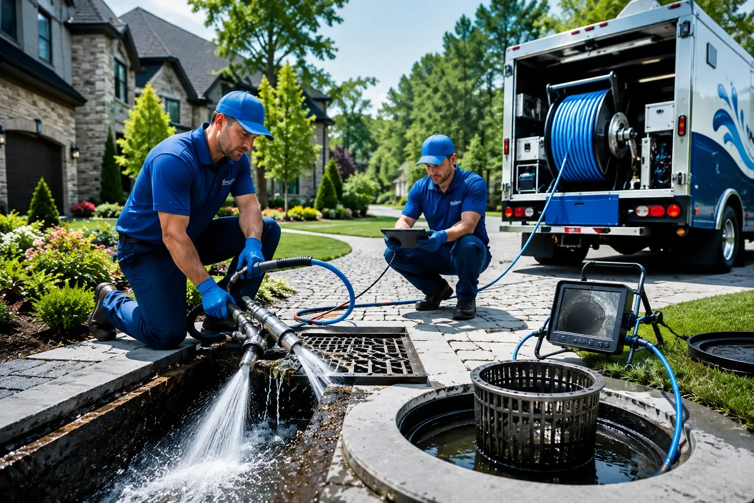 Local outdoor drain cleaning professionals in Brockport, NY